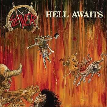 Slayer Hell Awaits LP 中古レコード　希少盤 Slayer Hell Awaits LP 中古レコード 希少盤 Slayer - Hell